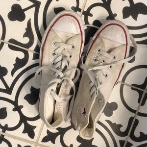 white converse all star high tops